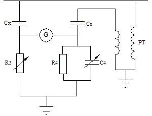 電橋法在線監(jiān)測原理圖